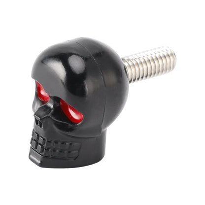 M6 Black Plastic License Plate Screws for Chopper