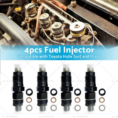 Diesel Fuel Injector for Toyota Hilux Surf Prado 1KZ-TE 3L (1996-2002)