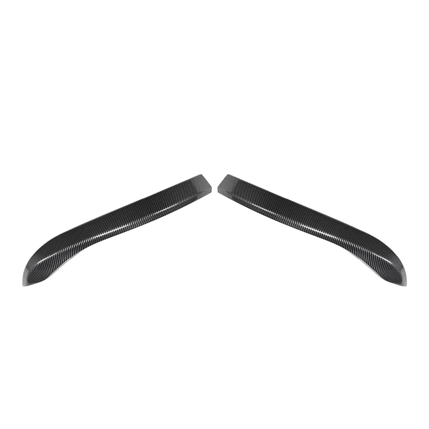 Carbon Look Front Bumper Side Air Vent Trim for VW Golf 8 MK8 (2020-2024)