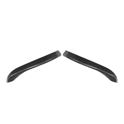 Carbon Look Front Bumper Side Air Vent Trim for VW Golf 8 MK8 (2020-2024)