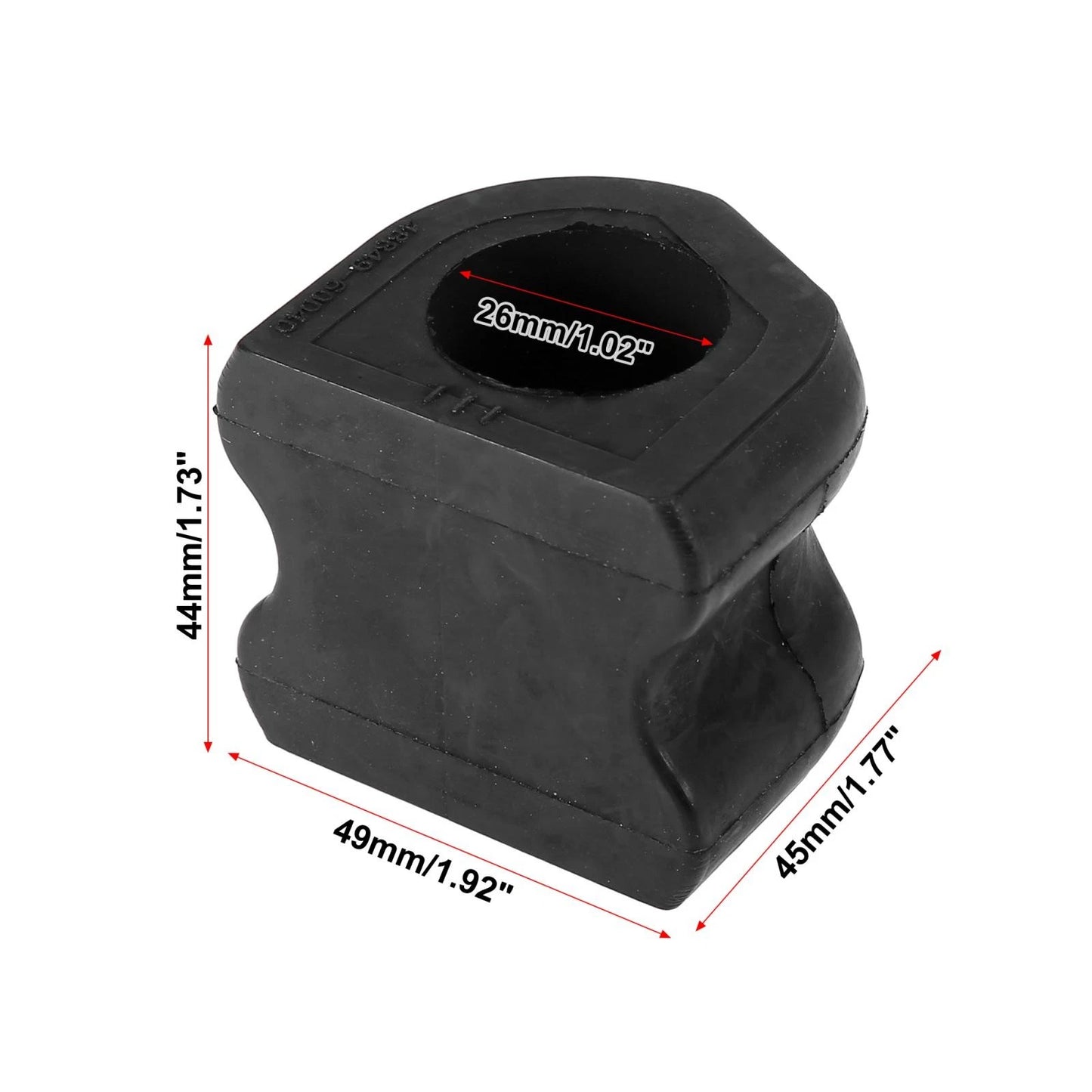 Front Stabilizer Sway Bar Bushing Rubber for Toyota Prado J150 (2010–2021)