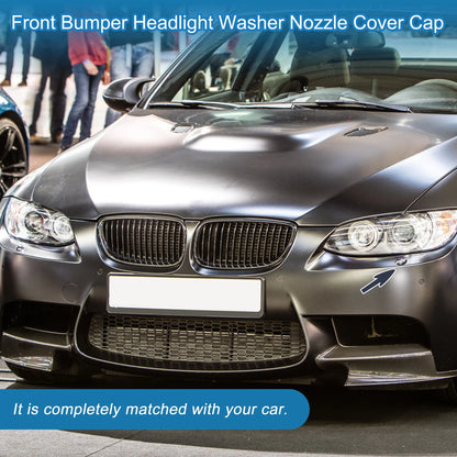 Front Left Bumper Headlight Washer Nozzle Cover Cap for BMW M3 (2008 - 2013)