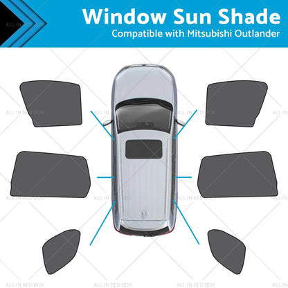 Magnetic Mesh Sun Shades for Mitsubishi Outlander (2021-2023)