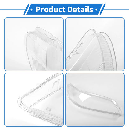 Car Front Right Headlight Lens Cover for Honda Accord (1998-2002)