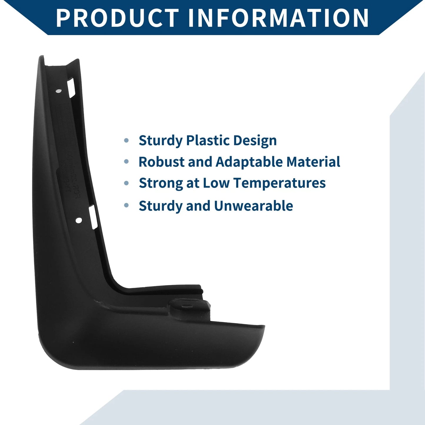 Mud Flaps Splash Guards 1 Set for BMW MINI Cooper (2022-2024)