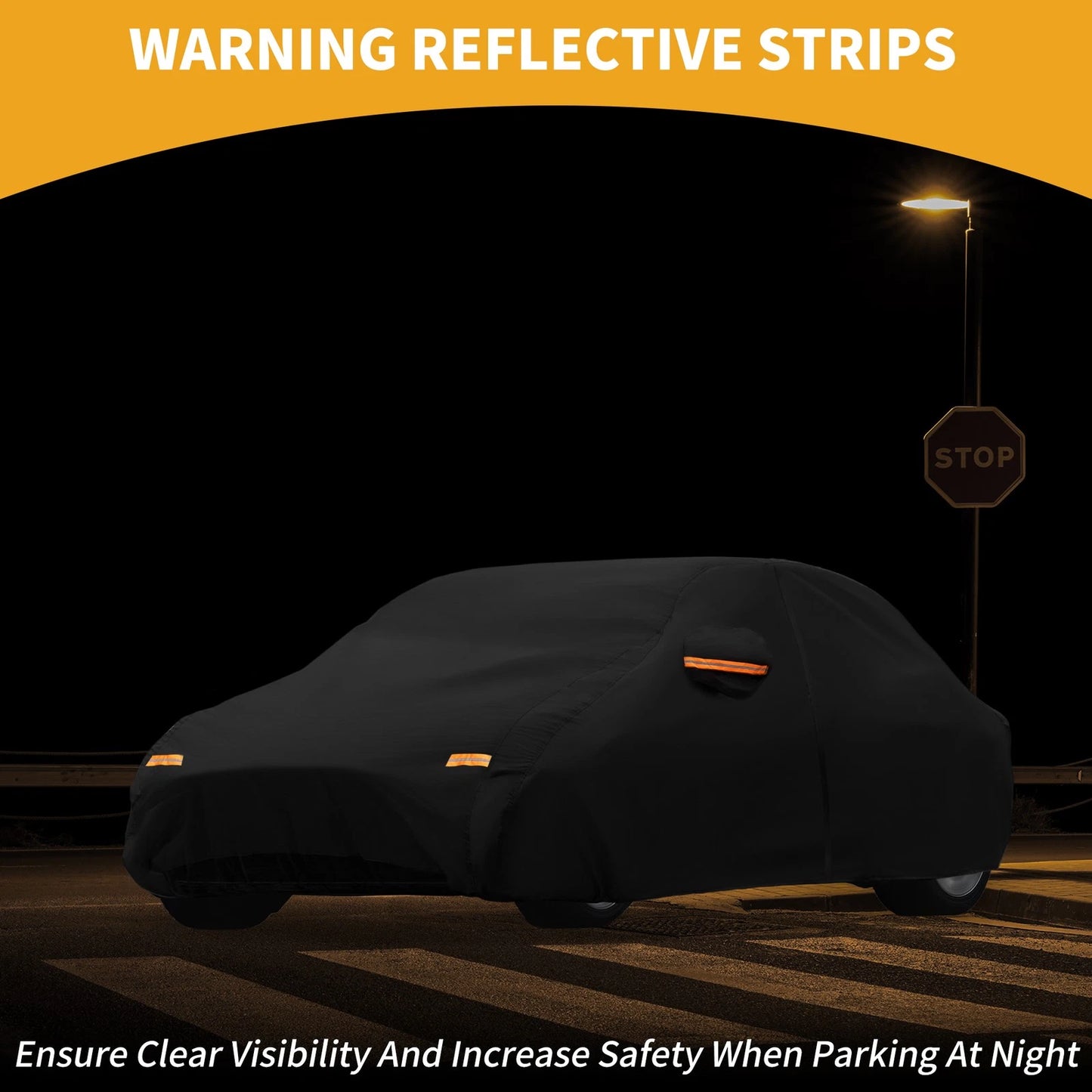 Waterproof All Weather Car Cover for Lexus RC (2015-2023) - Black 190T-PU