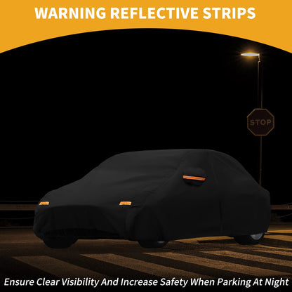 Waterproof All Weather Car Cover for Lexus RC (2015-2023) - Black 190T-PU
