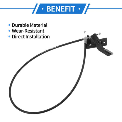 Hood Latch Release Cable for Jeep Renegade (2015-2023)