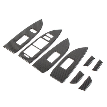 8 x RHD Car Door Window Lift Switch Panel Covers for Toyota Prius (2012-2015)