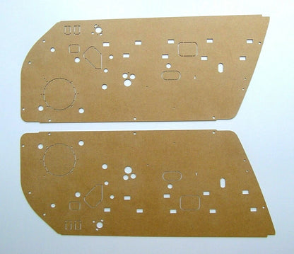 Door panels / 2 x Pair L+R / for Porsche 993 (1994–1998)
