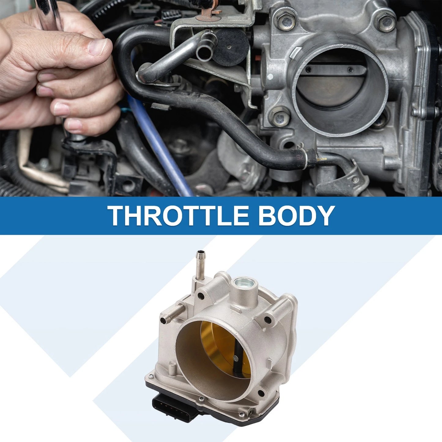 Throttle Body for Nissan Frontier, Armada, Xterra (2005-2019)