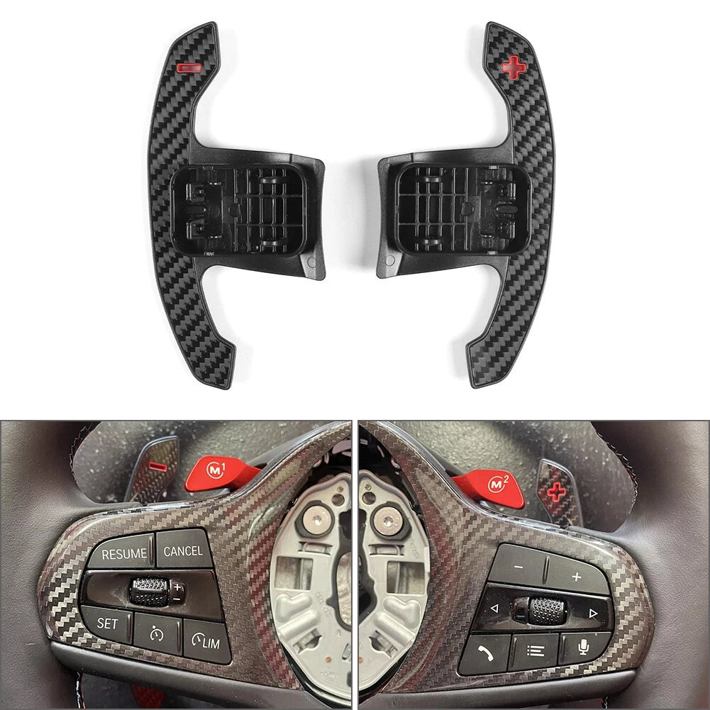 Steering Wheel Paddle Shifter for BMW 3 5 6 7 Series X1 X3 M3 M4 M5 X3M X4M (2006-2023)