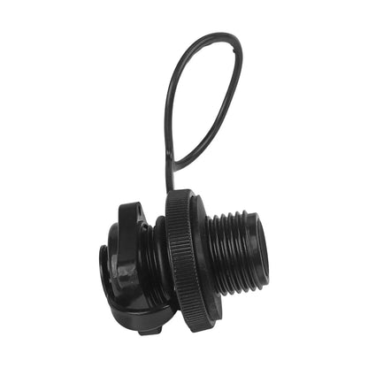 Quality Air Valve Cap for Inflatable Boat Airbed - Anti-leak Black