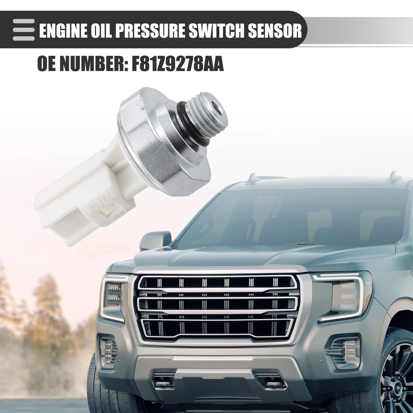 Engine Oil Pressure Switch Sensor for Ford F-250, E-350 Super Duty (1999-2007)