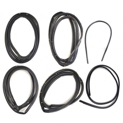 Windshield Rubber Door Rubber Set 6 Fits Nissan Sentra B14 4D Sedan 1994-98 D05