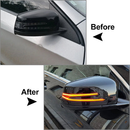 LED Side Mirror Sequential Turn Signal Light for Mercedes-Benz A/B/C/E/S/CL/GLA