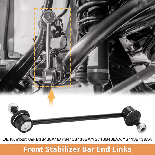 2 x Front Stabiliser Sway Bar Links for Ford Puma (1997-2002)