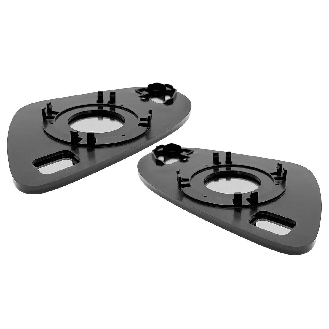 L&R Exterior Mirror Glass Non-Heated for Toyota Corolla (2014-2019)
