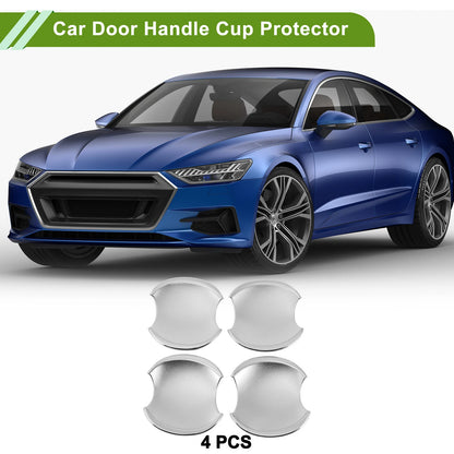 Chrome Silver Door Handle Cup Protectors for Honda Civic (2006-2011) 4 Pcs