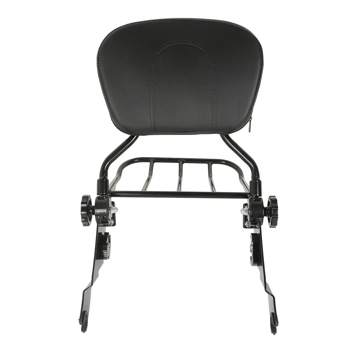 Detachable Backrest Sissy Bar & Luggage Rack for Harley Touring (2009-2025)