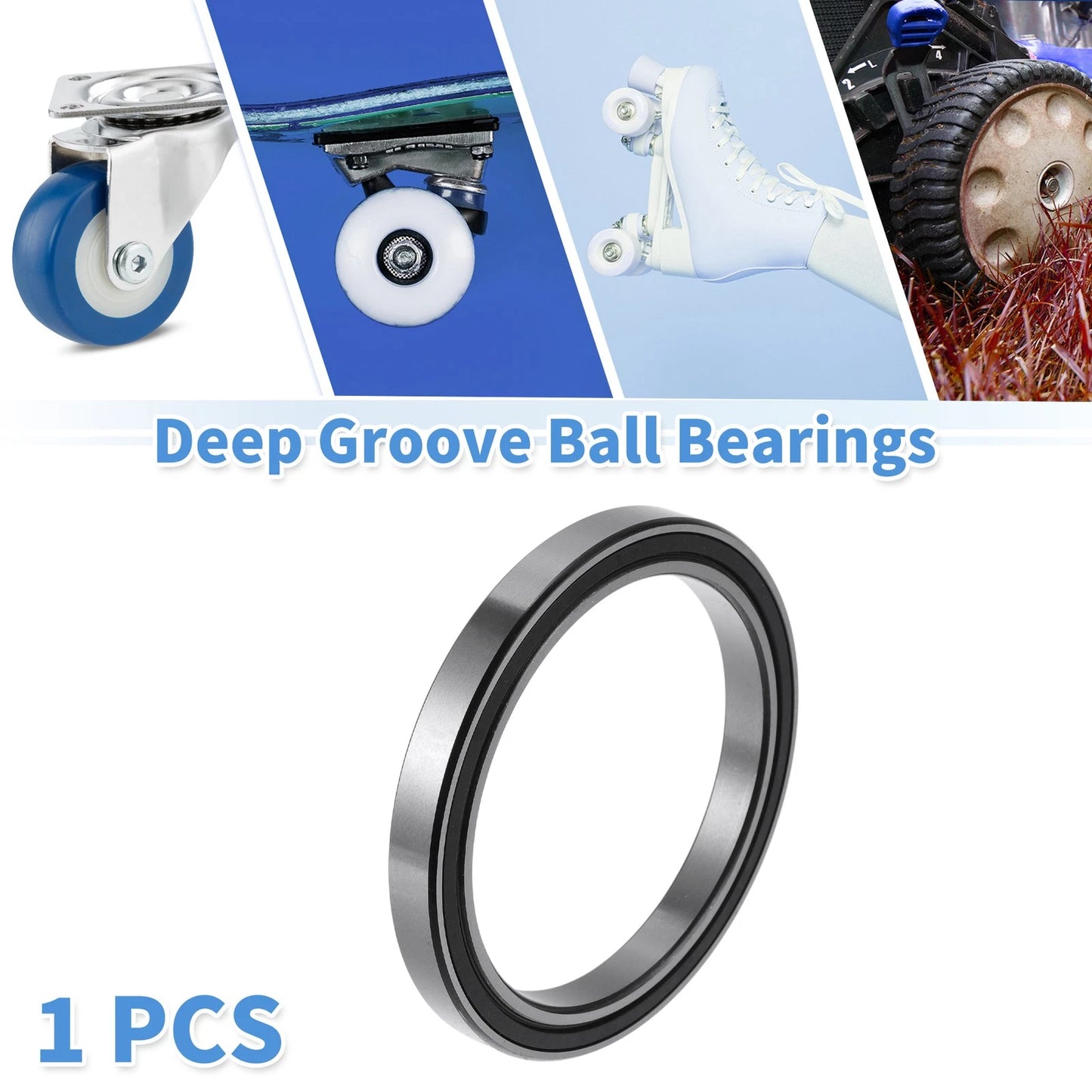 Deep Groove Ball Bearings P5 95x120x13mm for Scooter Skateboard Wheel