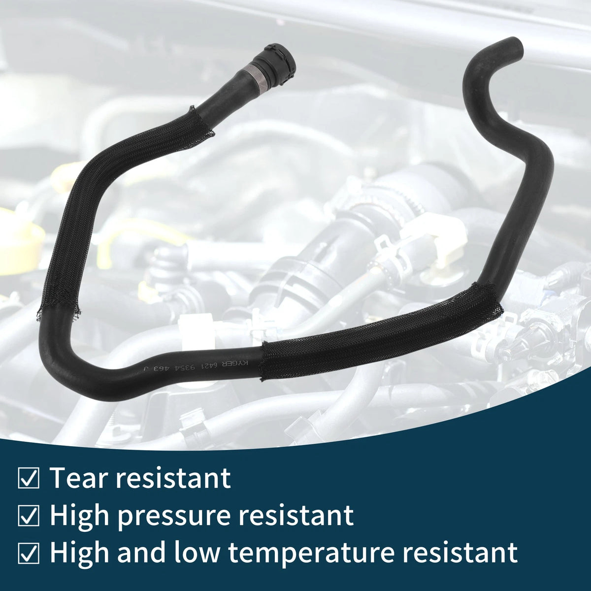 Radiator Hose for BMW X3 2017 (No.64219354463) - Coolant Pipe
