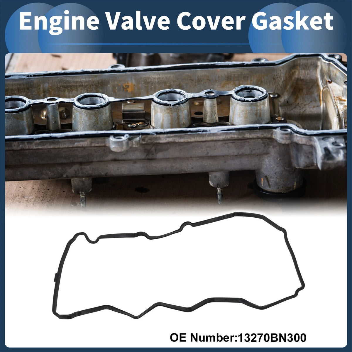 Engine Valve Cover Gasket for Nissan Pathfinder (2005-2010) 1 Pcs