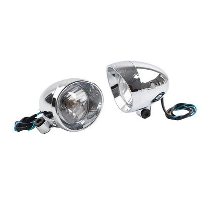 Custom Chrome Motorcycle Passing Spot Light Fog Lamp -  Lights