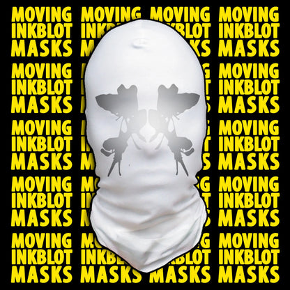 Rorschach Moving Inkblot Mask for Halloween Costume