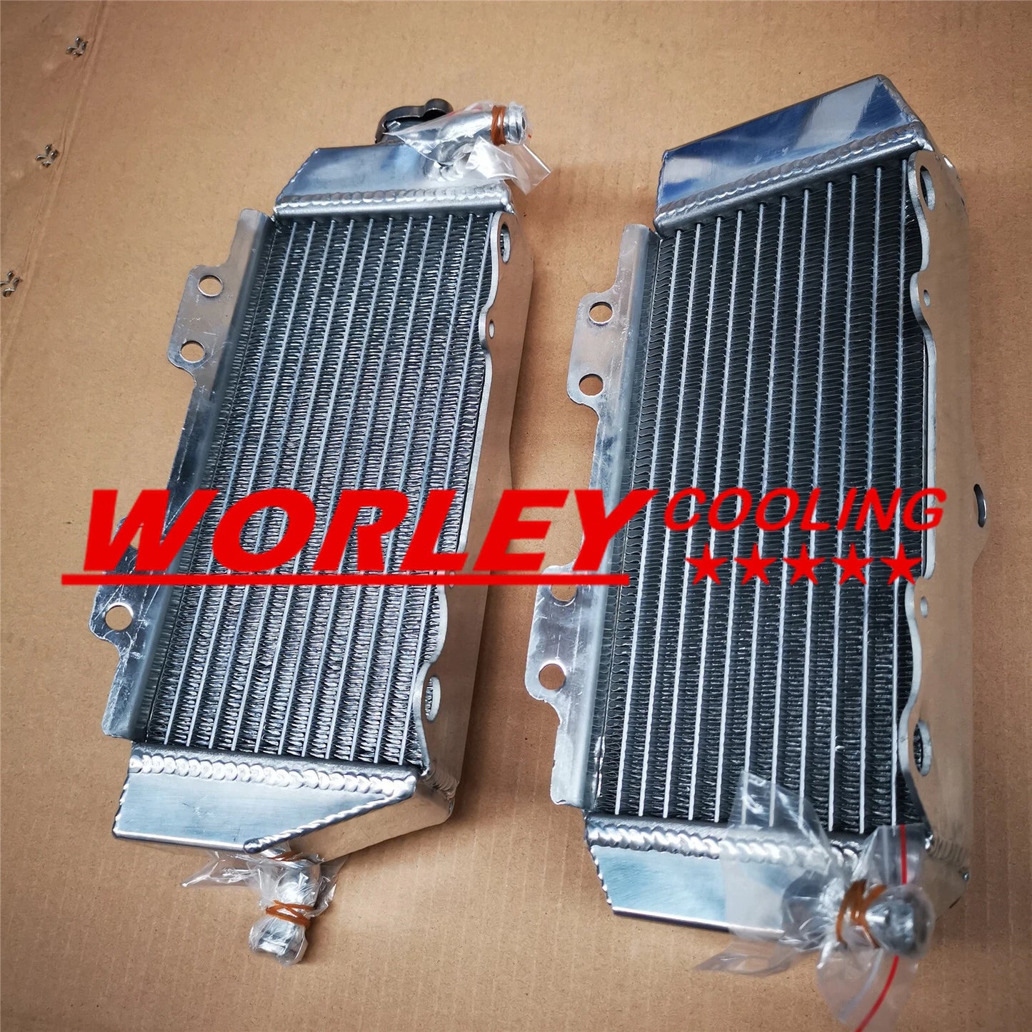 45�� Bent Bracket Aluminum Radiator for Yamaha WR400F (1998-2000)