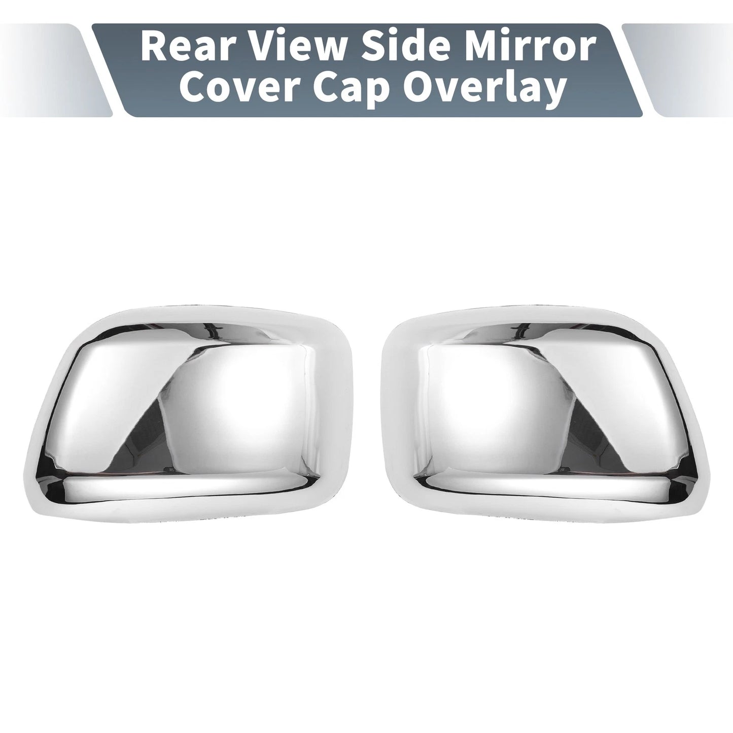 Rearview Mirror Cover Overlay Chrome for Nissan Navara D40 Frontier (2005-2015)