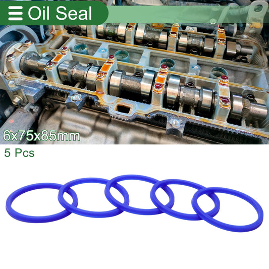 Oil Seal / 75x85x6mm / Rotary Shaft Seal TPU 5 Pcs for Make Model
