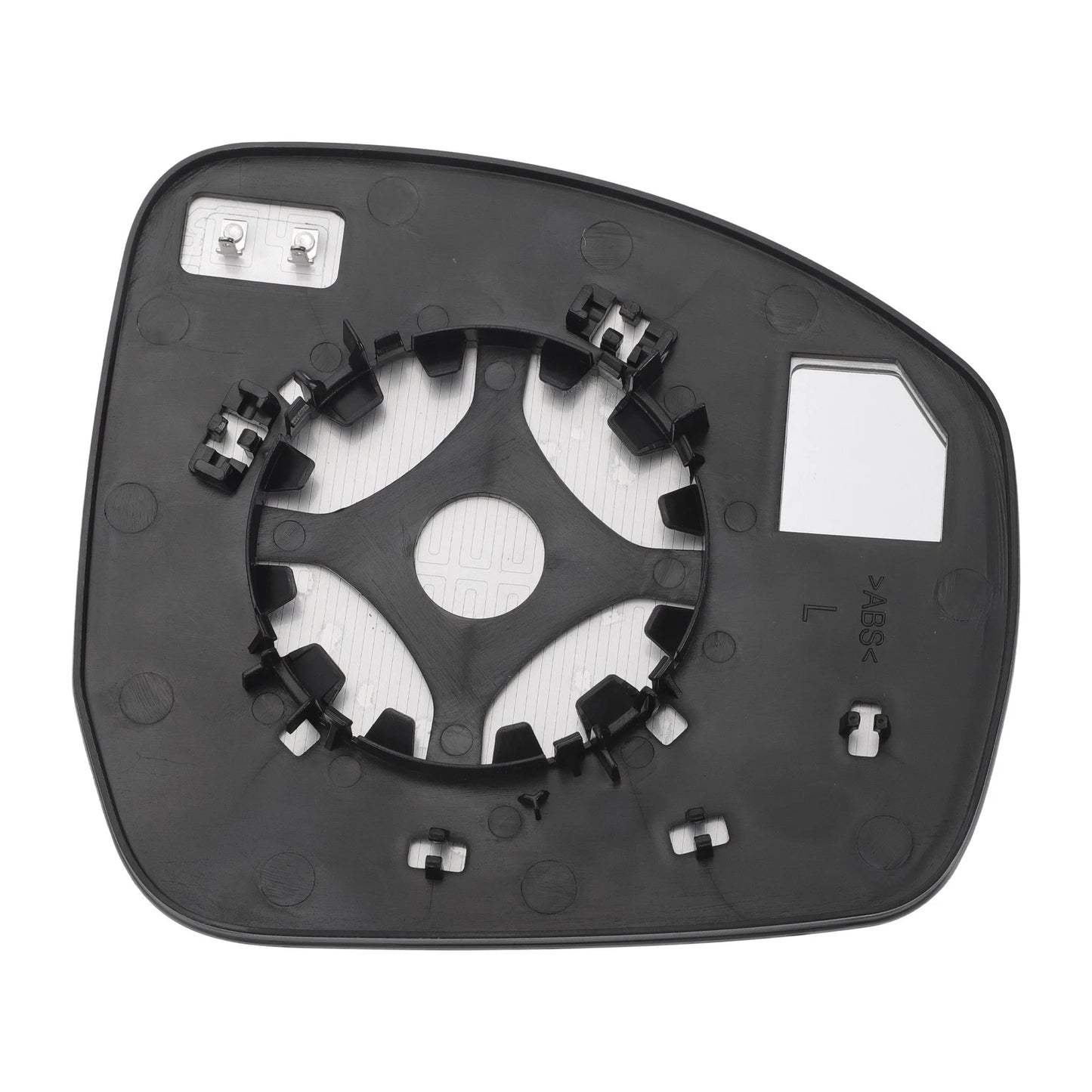 Left Side Heated White Mirror Glass for Land Rover Discovery (2010-2016)