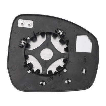 Left Side Heated White Mirror Glass for Land Rover Discovery (2010-2016)