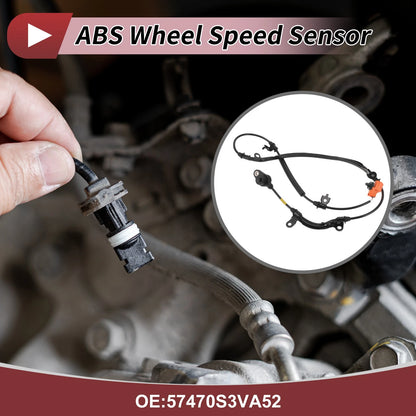 ABS Wheel Speed Sensor Rear Right for Acura MDX (2001-2006)