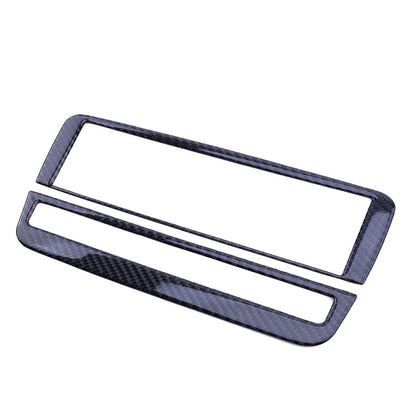 Carbon Fiber CD Panel Decor Cover Trim for Benz A B GLA CLA Class (2013-2023)