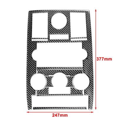 Red Center Console AC Switch CD Panel Cover Trim for Chrysler 300 300C (2005-2007)