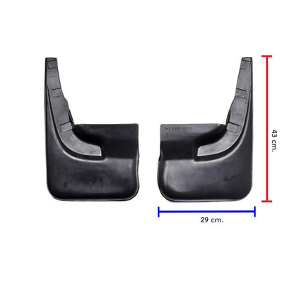 Splash Guard Rubber Flaps Set Front Rear Fits Mitsubishi Strada 2D 2WD 96-05 D11