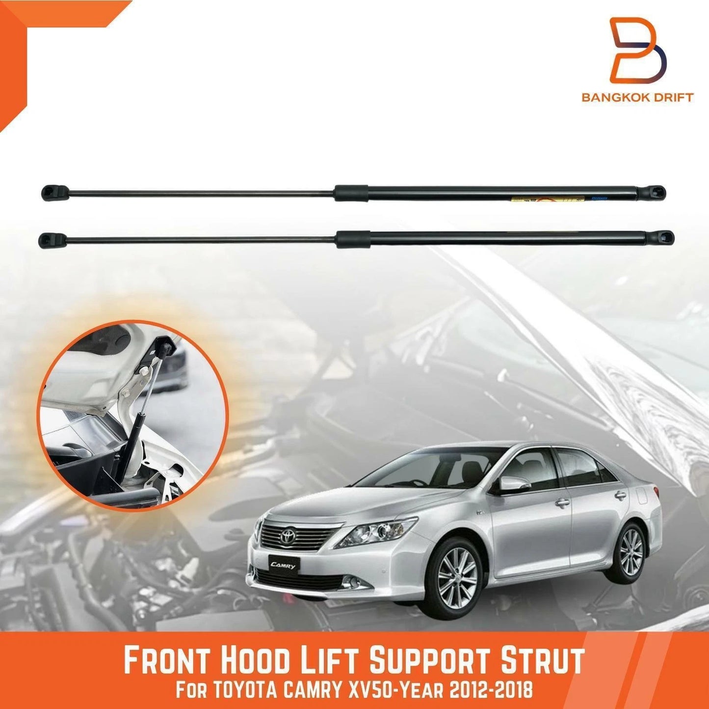 Hood Lift Support Gas Strut for Toyota Camry XV50 (2012-2018)