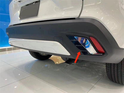 Rear Fog Light Cover Trim for Toyota Corolla Cross 2020-2023 Chrome