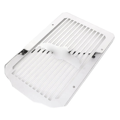 Chrome Radiator Grille Guard Protector Cover for 2007-2013 Kawasaki VN900 Custom