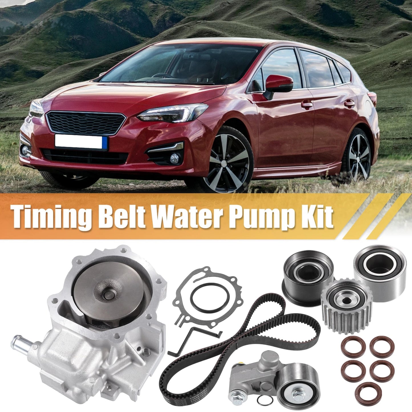 Car Engine Timing Belt & Water Pump for Subaru Impreza (2006-2011)
