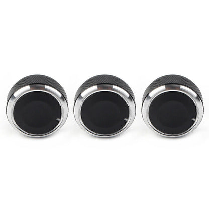 3 x A/C Control Switch Knob Covers for Mazda 3 M3 (2004-2009)