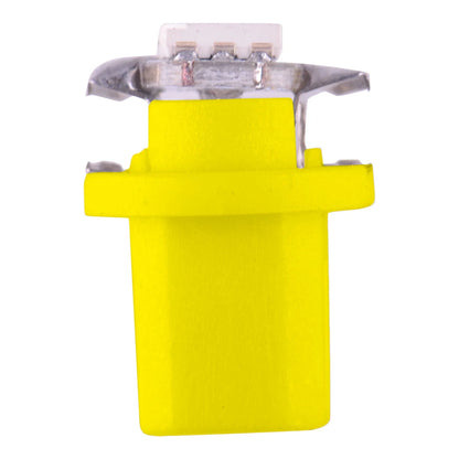 10 x Yellow T5 B8.5D 5050SMD LED Dashboard Light Bulbs for Car