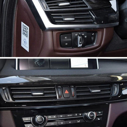 6 x A/C Air Vent Outlet Tab Clip Trim for BMW X5 F15, X6 F16 (2014-2018)