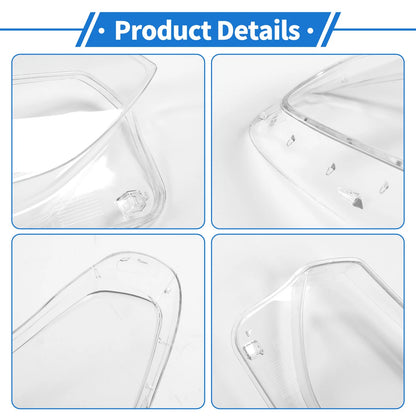 1 x Car Front Right Headlight Lens Cover for BMW X3 X4 (2018-2021)