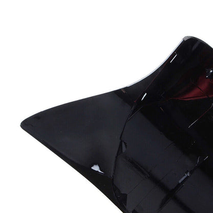 Glossy Black M-Style Side Mirror Cover Caps for 2015-2018 BMW X5 X6