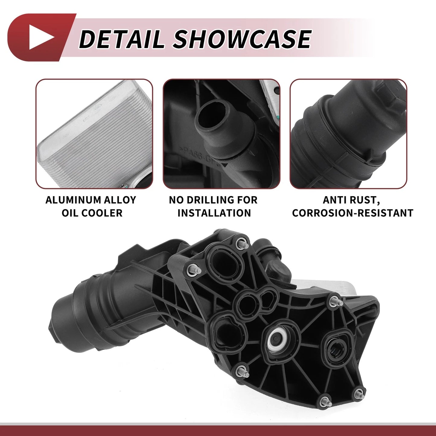 Engine Oil Cooler Filter Housing for BMW M240i XDrive (2017-2023)
