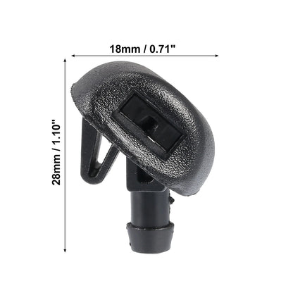 4pcs Windshield Washer Nozzles for Peugeot 206 (1998-2023)