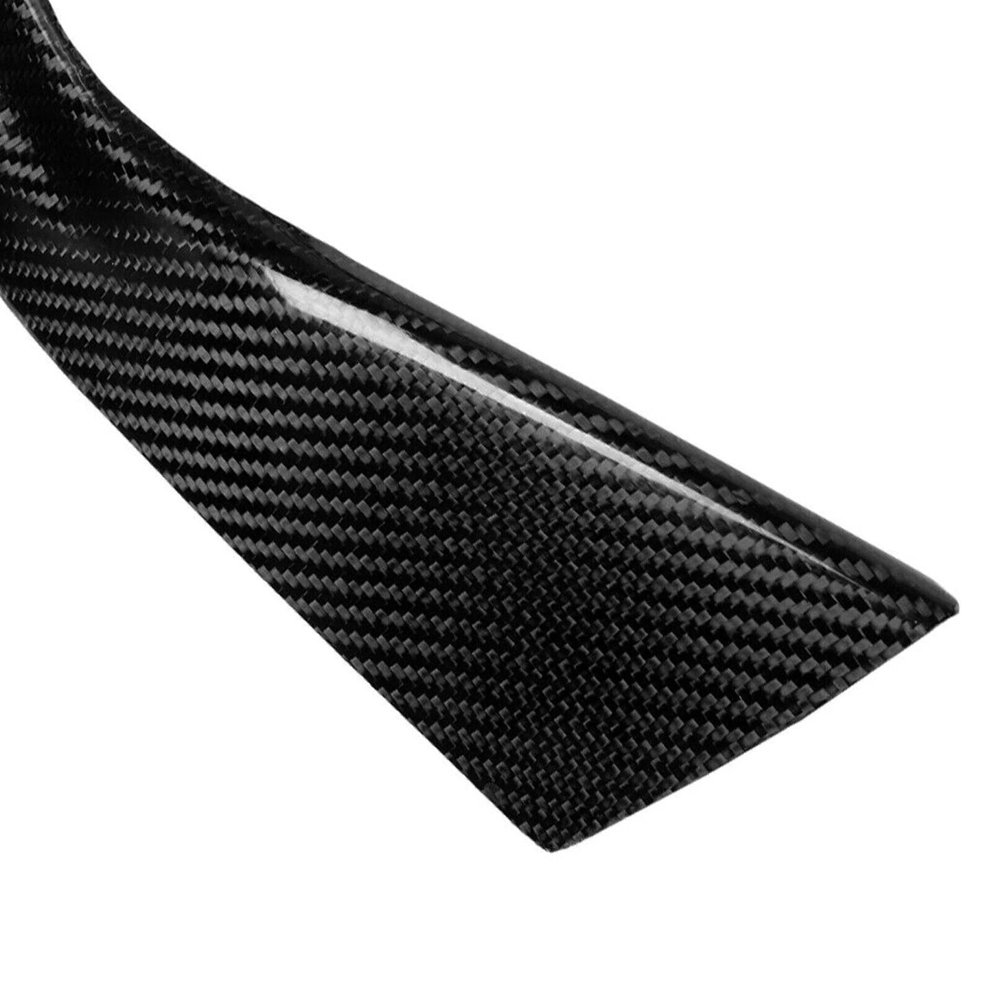 2 x Black Carbon Fiber Fog Light Trim Covers for BMW Z3 (1996-2002)